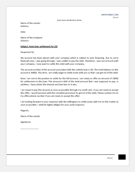 auto-loan-settlement-letter-template-download-save